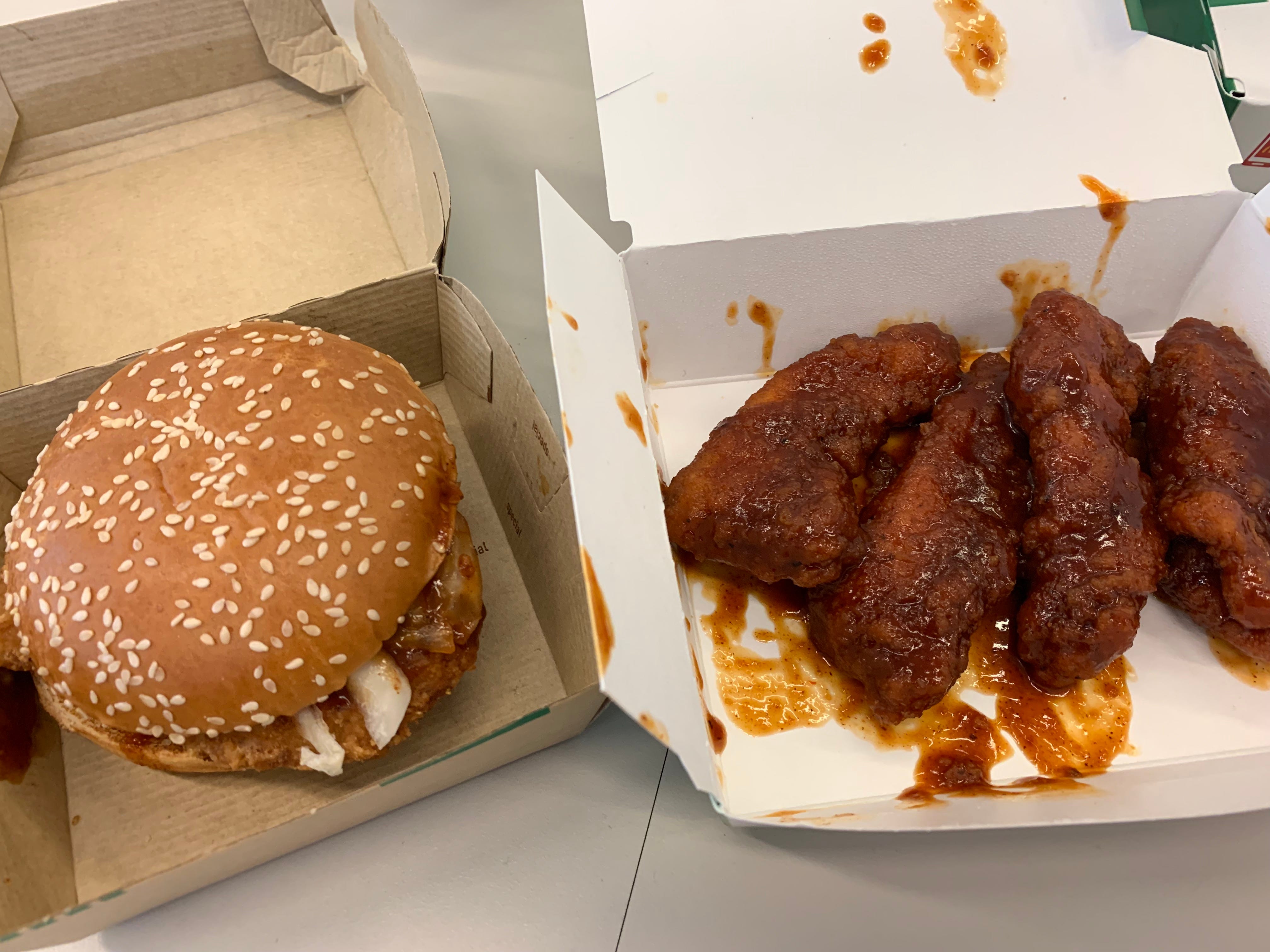 McDonald's New Spicy BBQ Chicken Tenders Are SLATHERED In Sauce