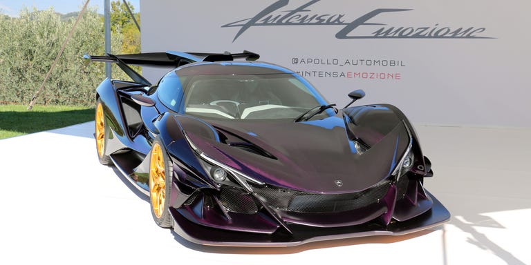 The $2.7 Million Apollo IE Hypercar: Live Gallery