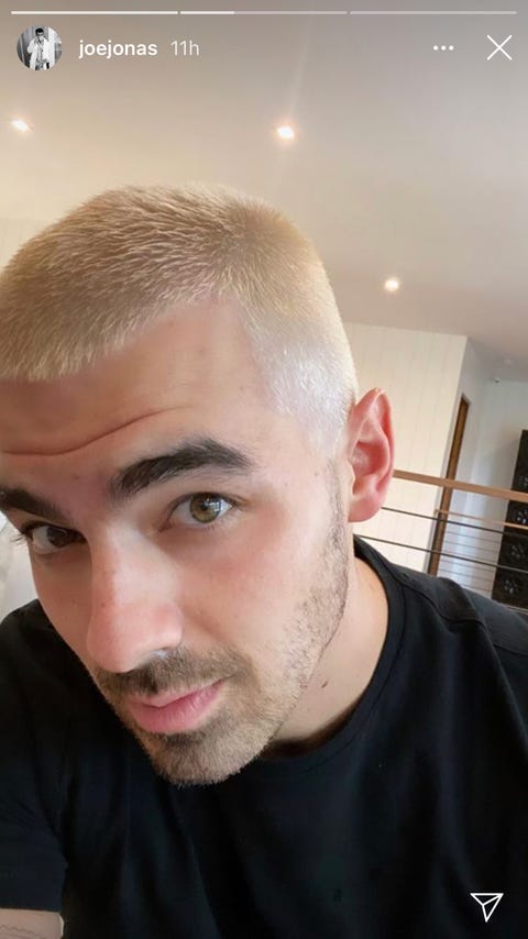  joe jonas blond