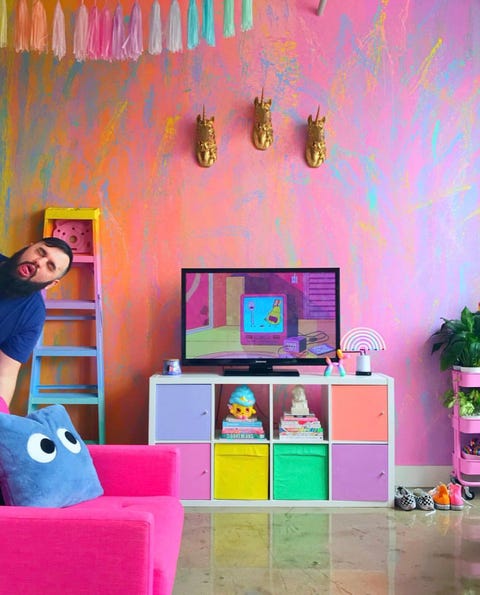 Is The Lisa Frank Hotel A Knockoff Of This Apartment