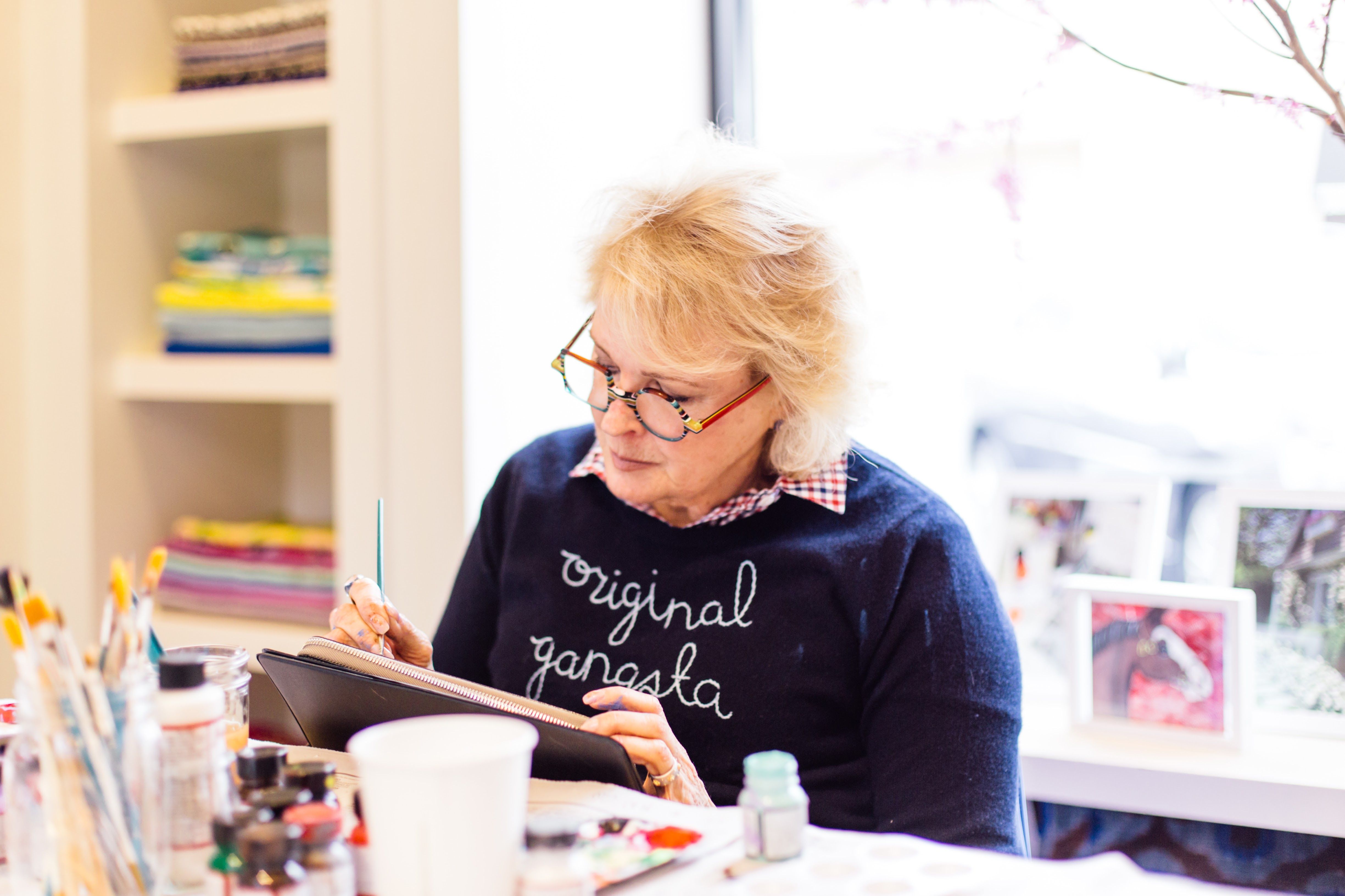 Candice Bergen Bags Interview