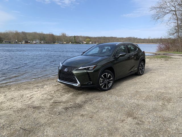the 2020 lexus ux 250 h luxury small suv out and about, inside, and in detail