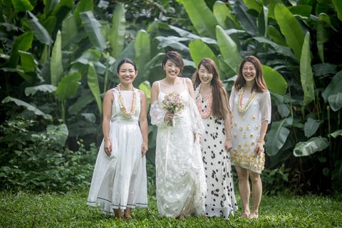 ハワイおしゃれ結婚式実例 マナが宿る森のウエディング Elle Mariage エル マリアージュ ハワイおしゃれ結婚式実例 マナが宿る森のウエディング Elle Mariage エル マリアージュ