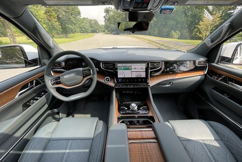 jeep grand wagoneer 2022 interior