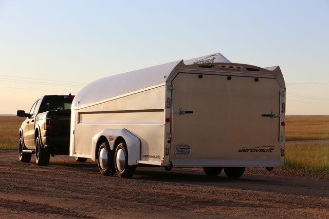ram 1500 rebel ecodiesel with aerovault trailer