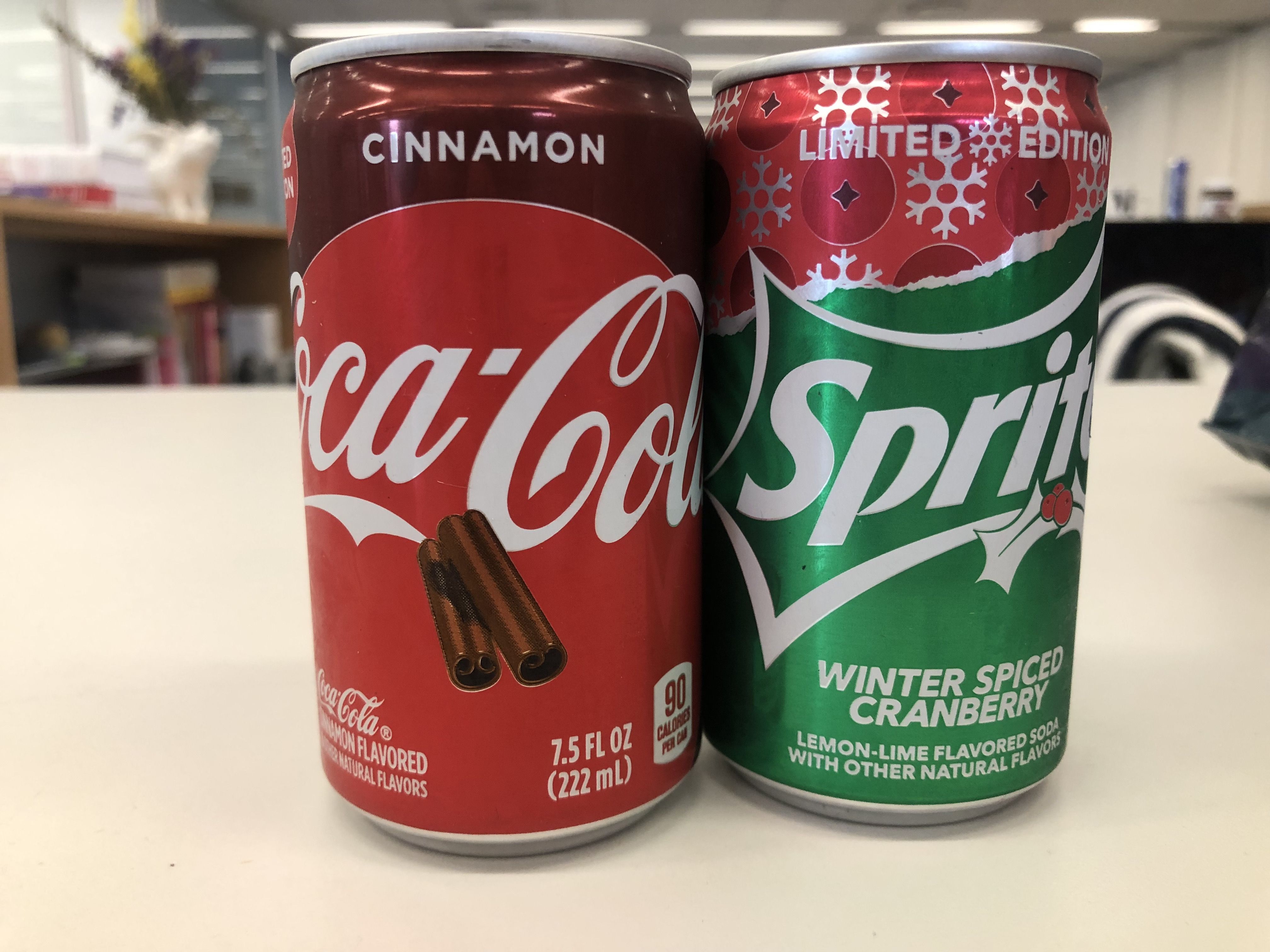 Cinnamon Coke And Cranberry Sprite Review Cinnamon Coke Is Delicious