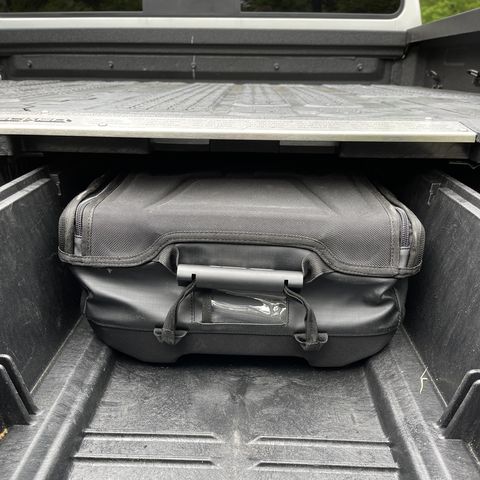 Decked pickup truck bed drawer system