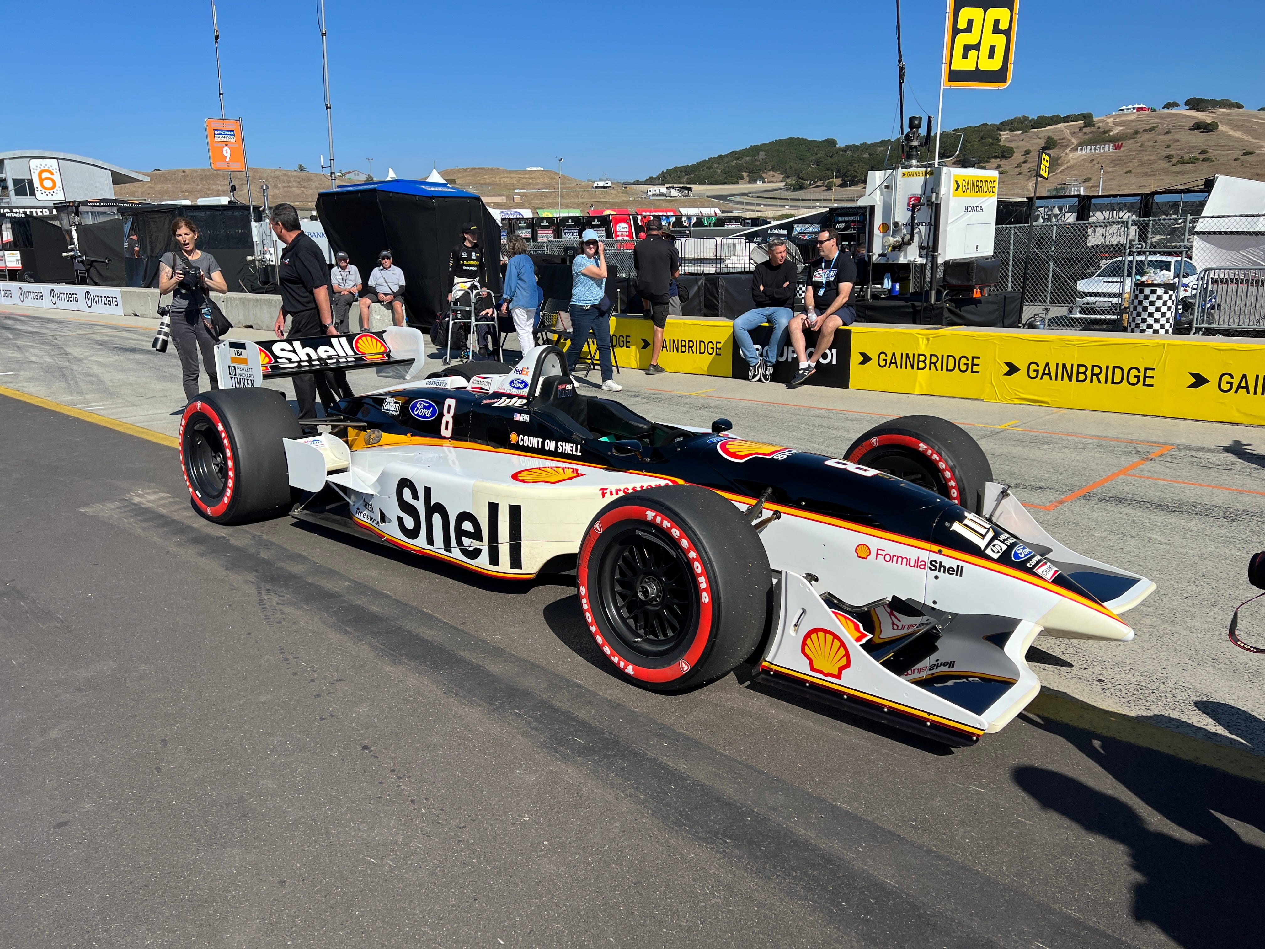 Watch Colton Herta Run His Father's 1998 CART Racer at Laguna Seca