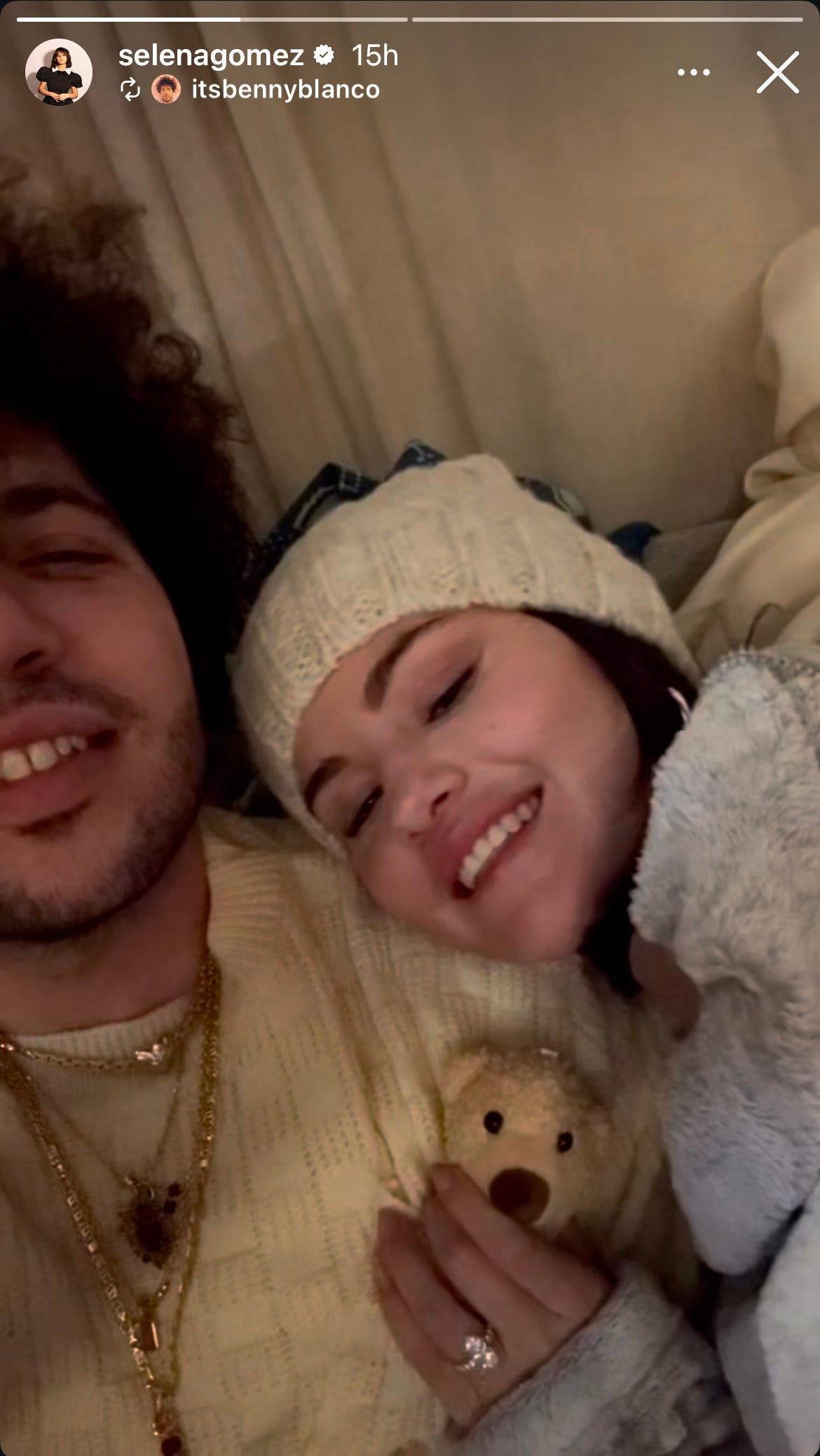 Selena Gomez and Benny Blanco Spend Their First Christmas Together as Fiancés