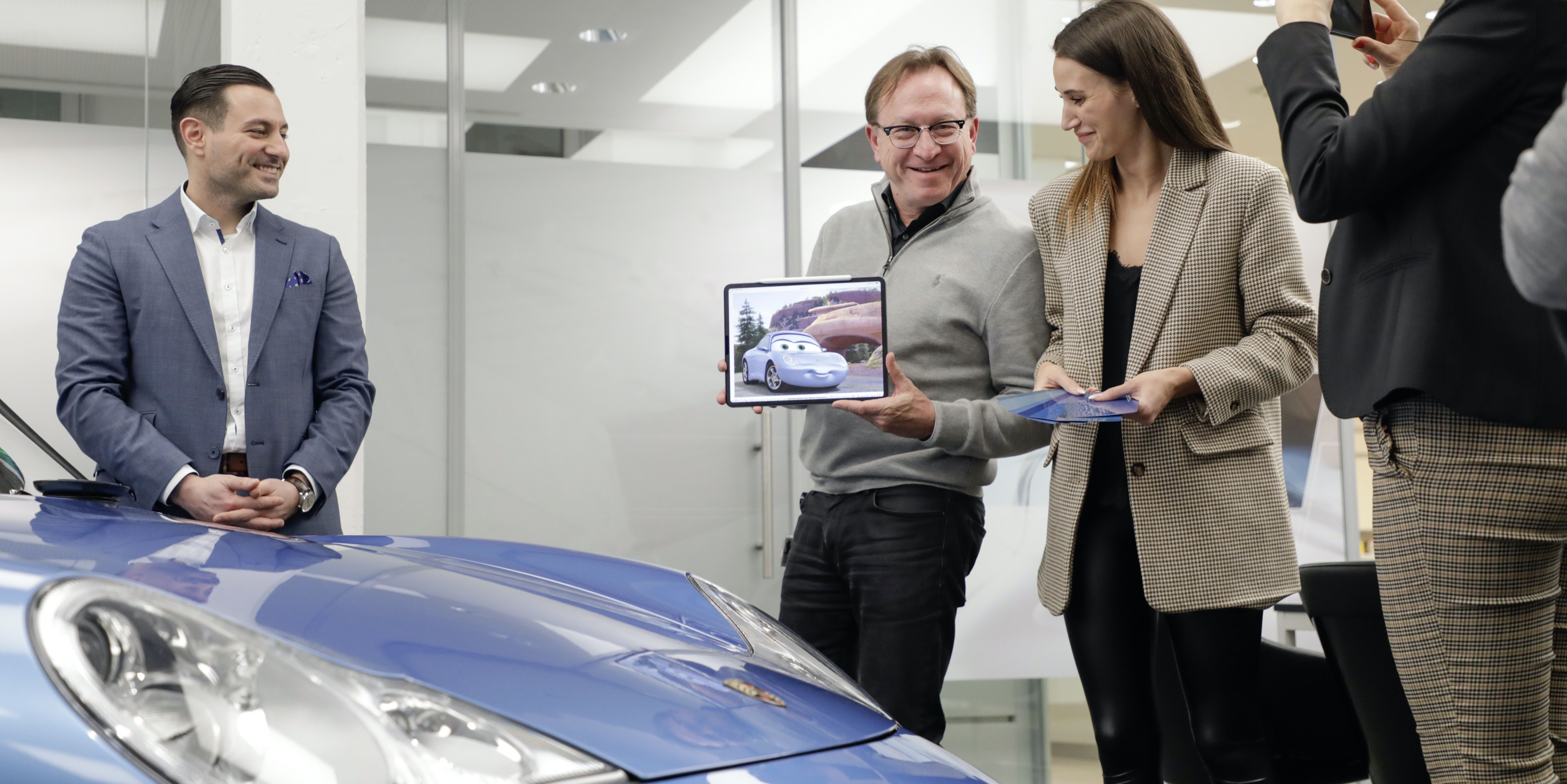 Porsche and Pixar Create a Real Sally Carrera for a Good Cause