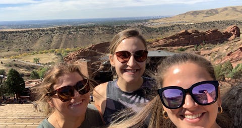 red rocks