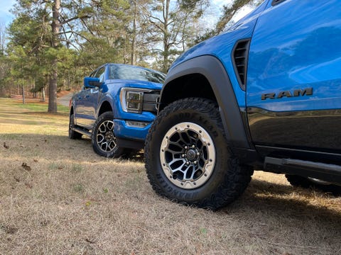 RAM TRX, FORD F 150 POWERBOOST