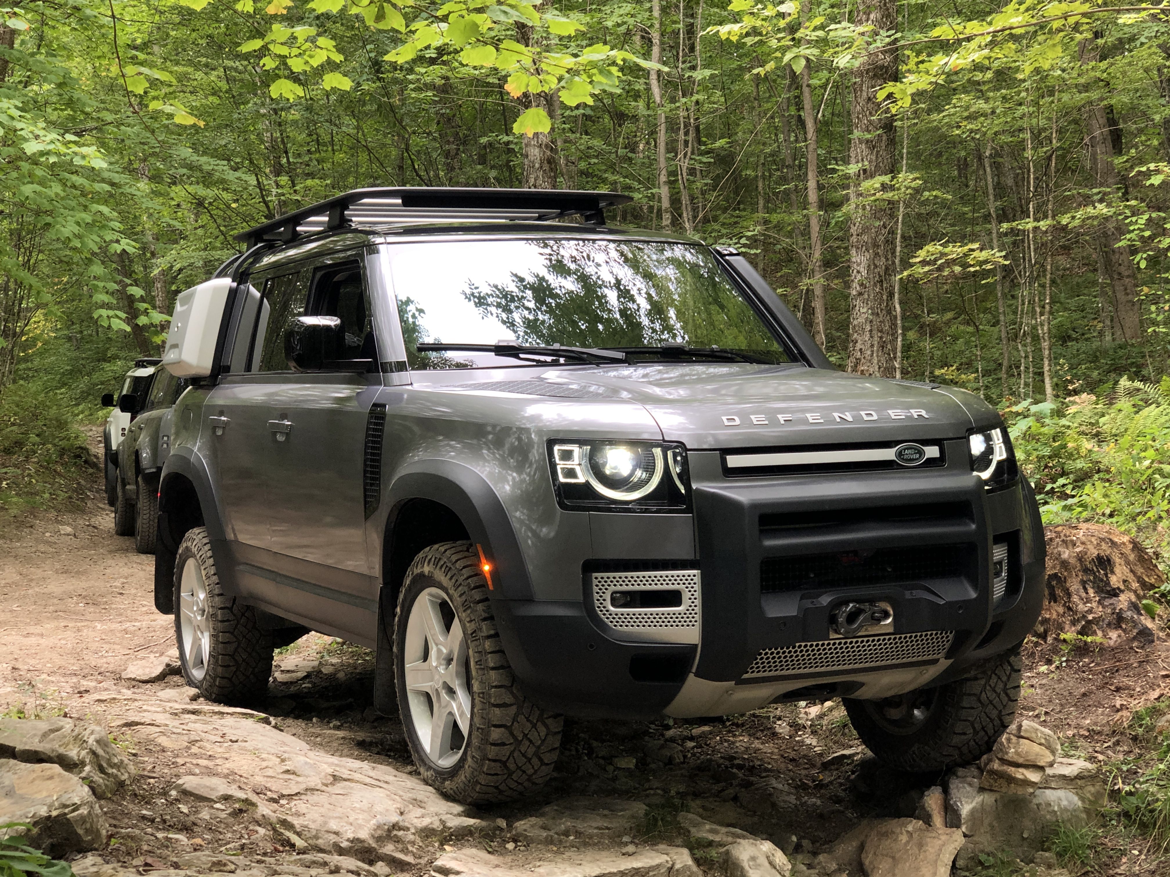 land rover defender 2020 winch bumper