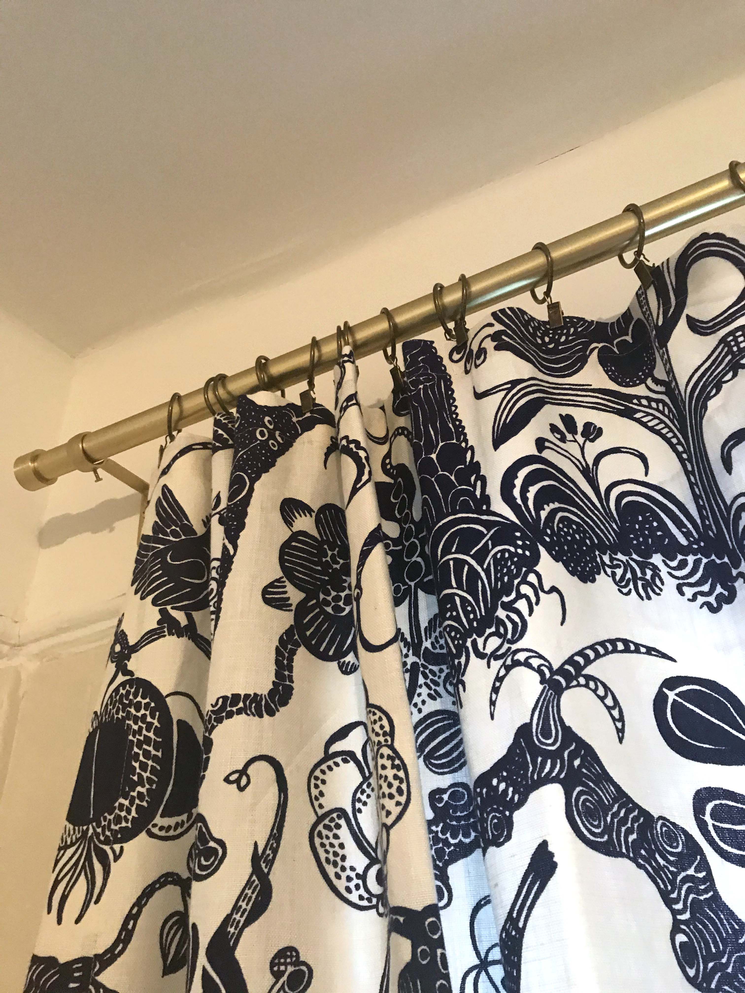 These 7 Curtain Clips Are My Favorite, Shower Curtain Hooks With Clips