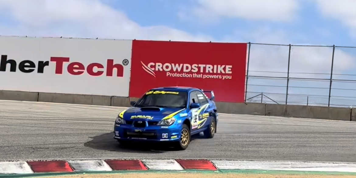 Watch a Rally Subaru Drift the Corkscrew