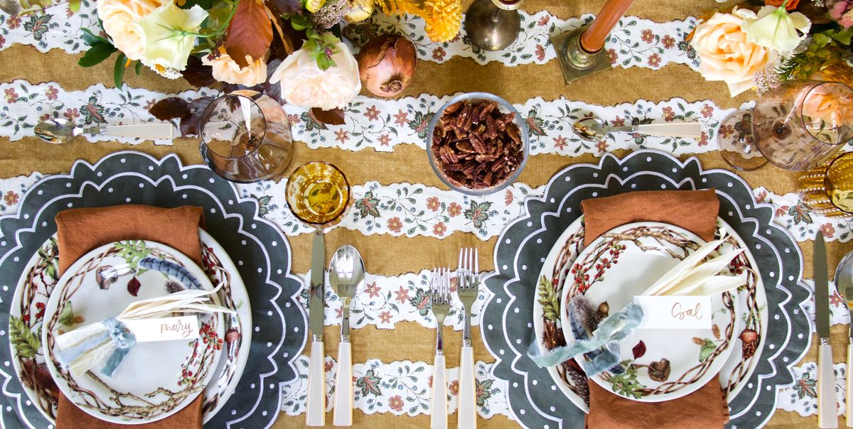 14 Tastemaker-Approved Thanksgiving Table Setting Ideas That Are Anything but Cliché