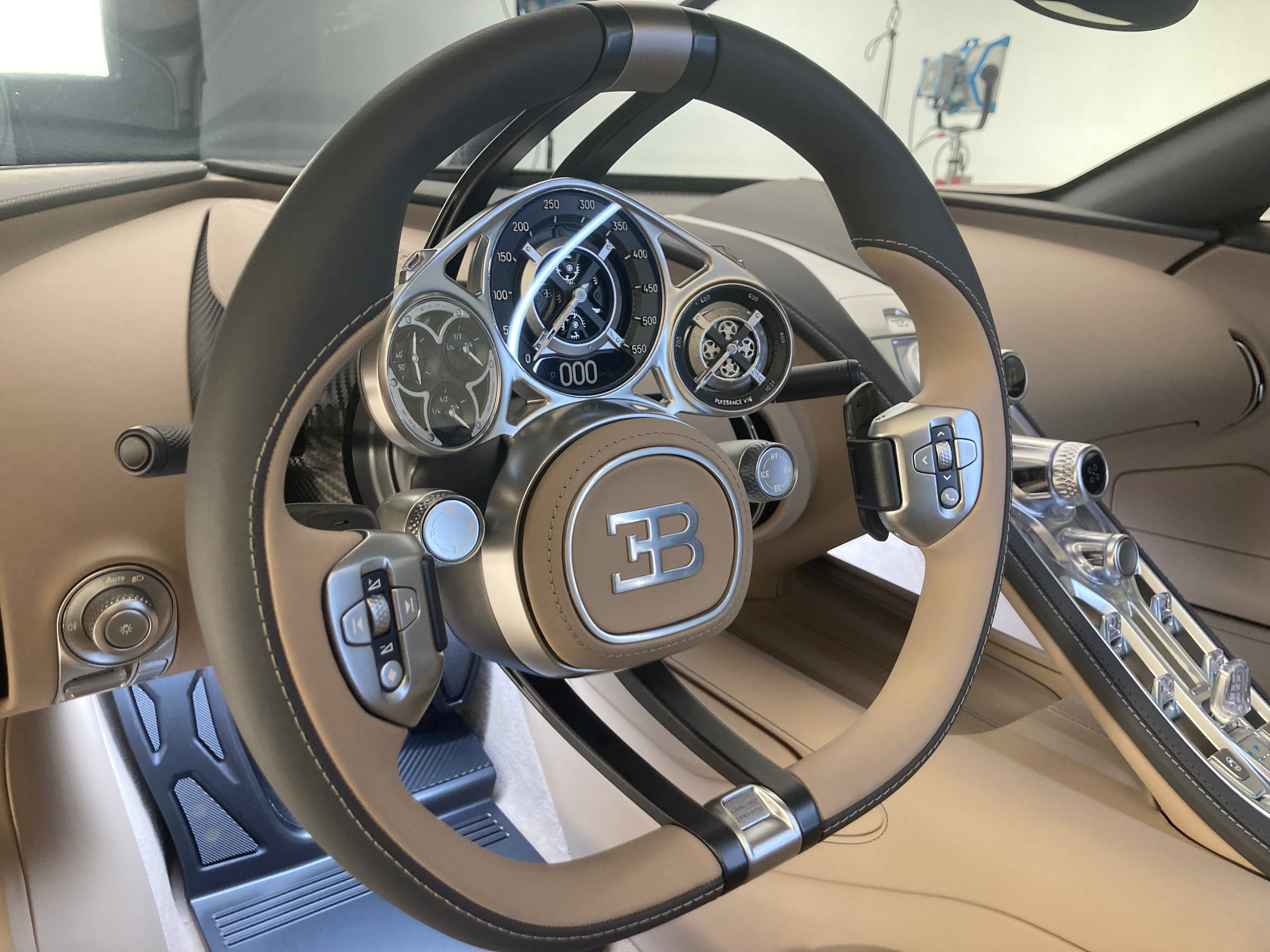 Bugatti's New Hypercar Reinvents the (Steering) Wheel