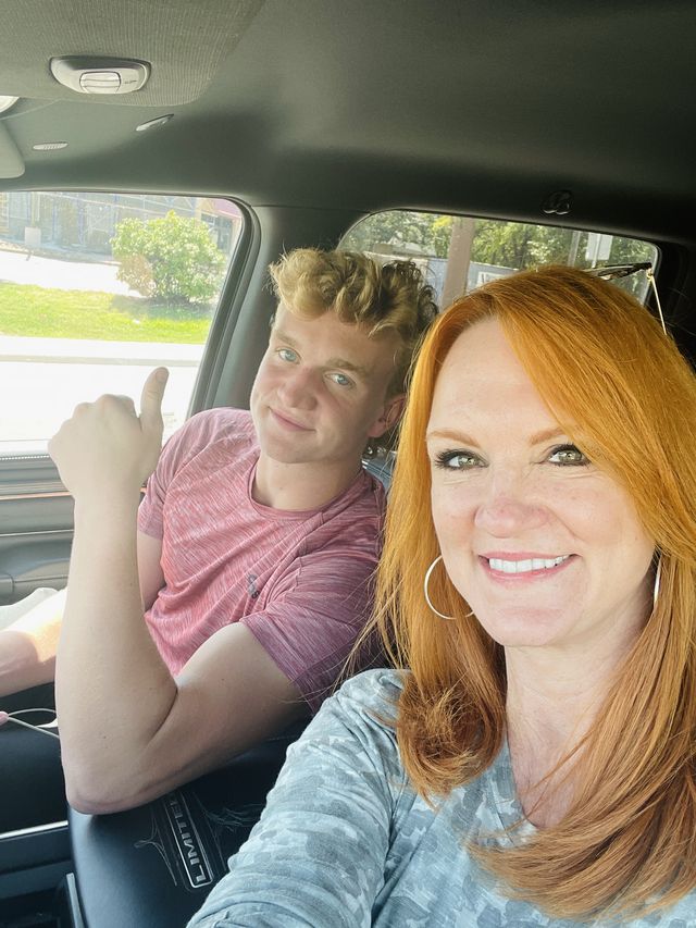 ree drummond and bryce drummond at university of north texas
