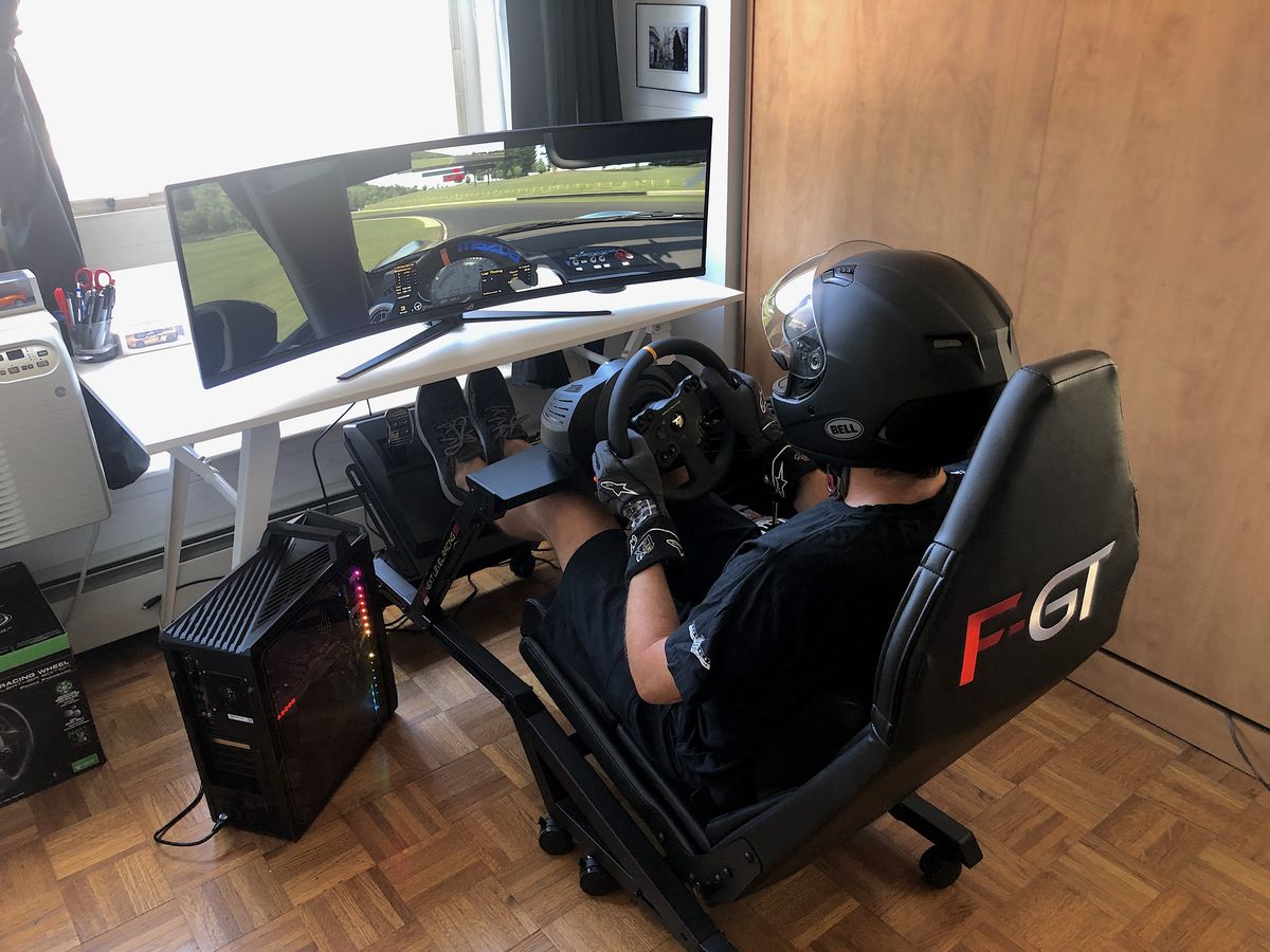 Testing the Best Home Simulator Setup for Video Game Racing