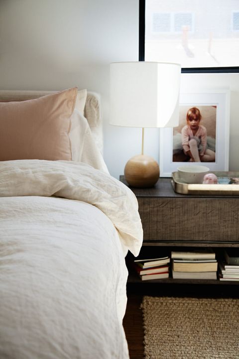 how to style a bedside table