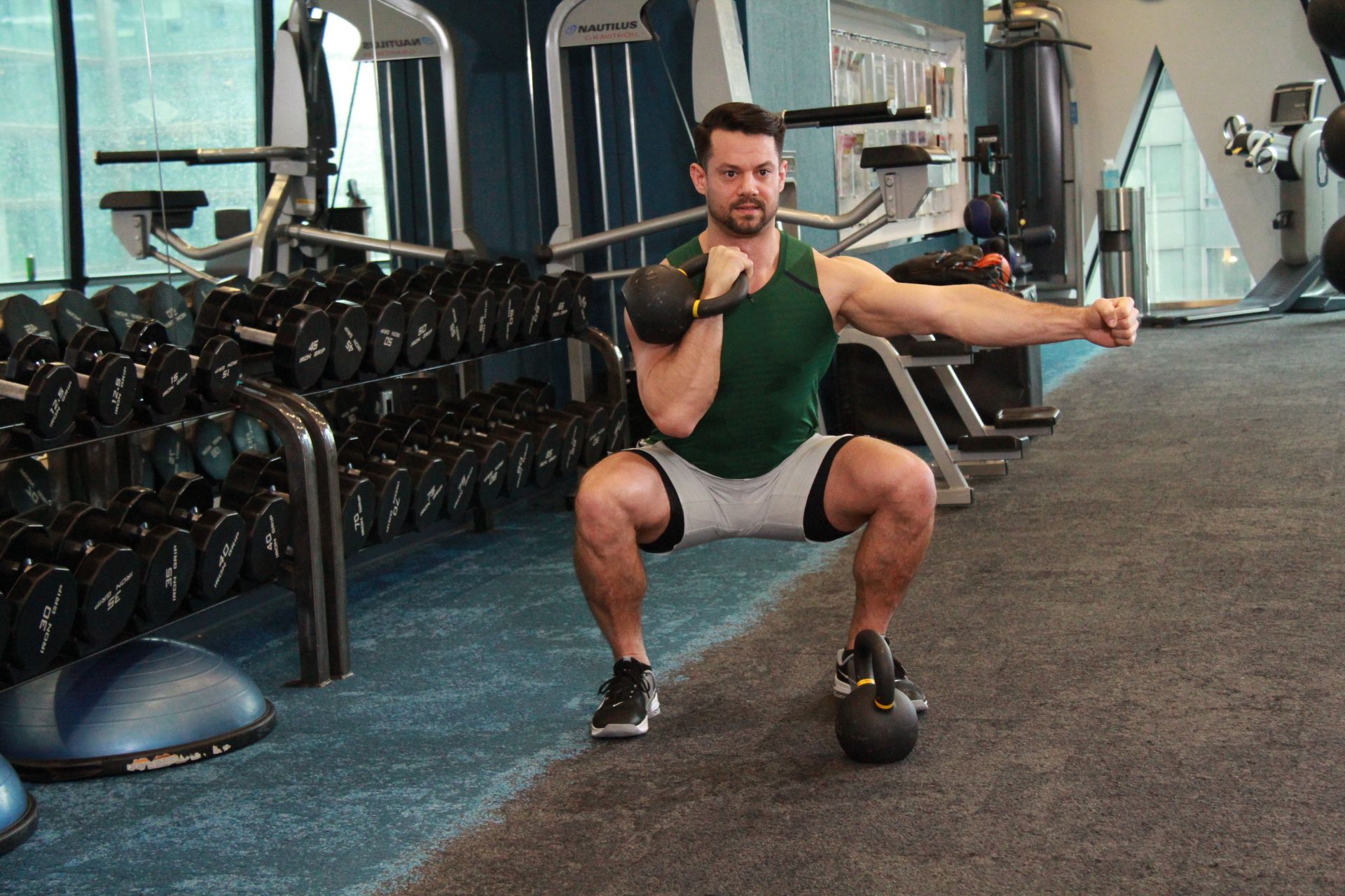 Finish Off Your Leg Day With This Sizzling Squat Session