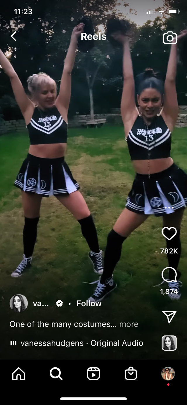 Vanessa Hudgens Flaunts Toned Legs And Abs In A Cheerleader Costume