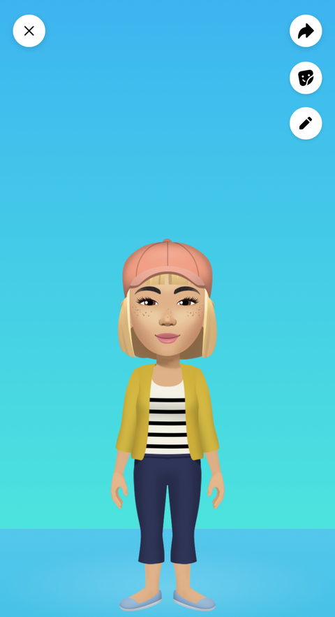 how to create your own facebook avatar step 9