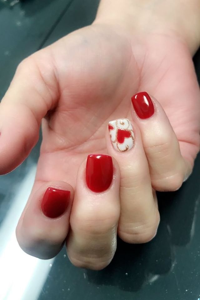 Featured image of post Valentine Nails Ideas Gel