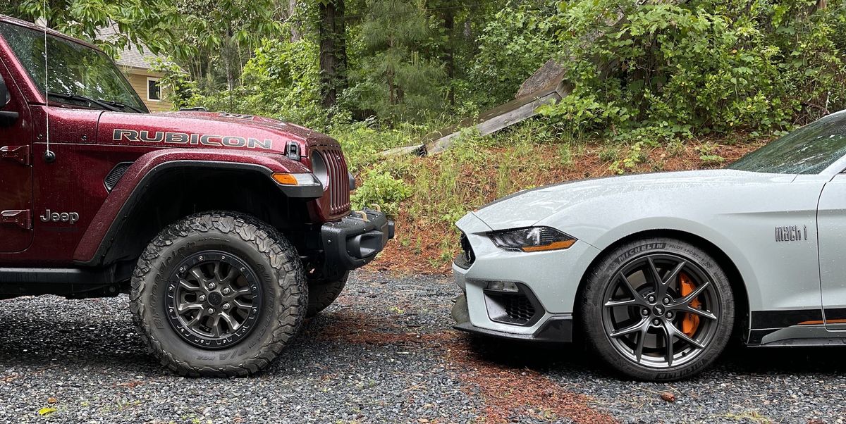 Ford Mustang Mach 1 or Jeep Wrangler 392?