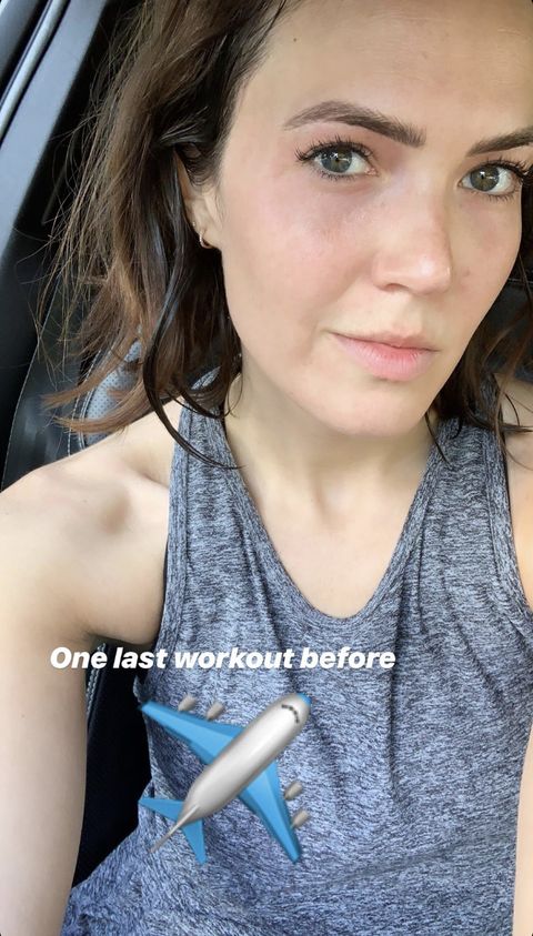 Mandy Moore Just Posted A No Makeup