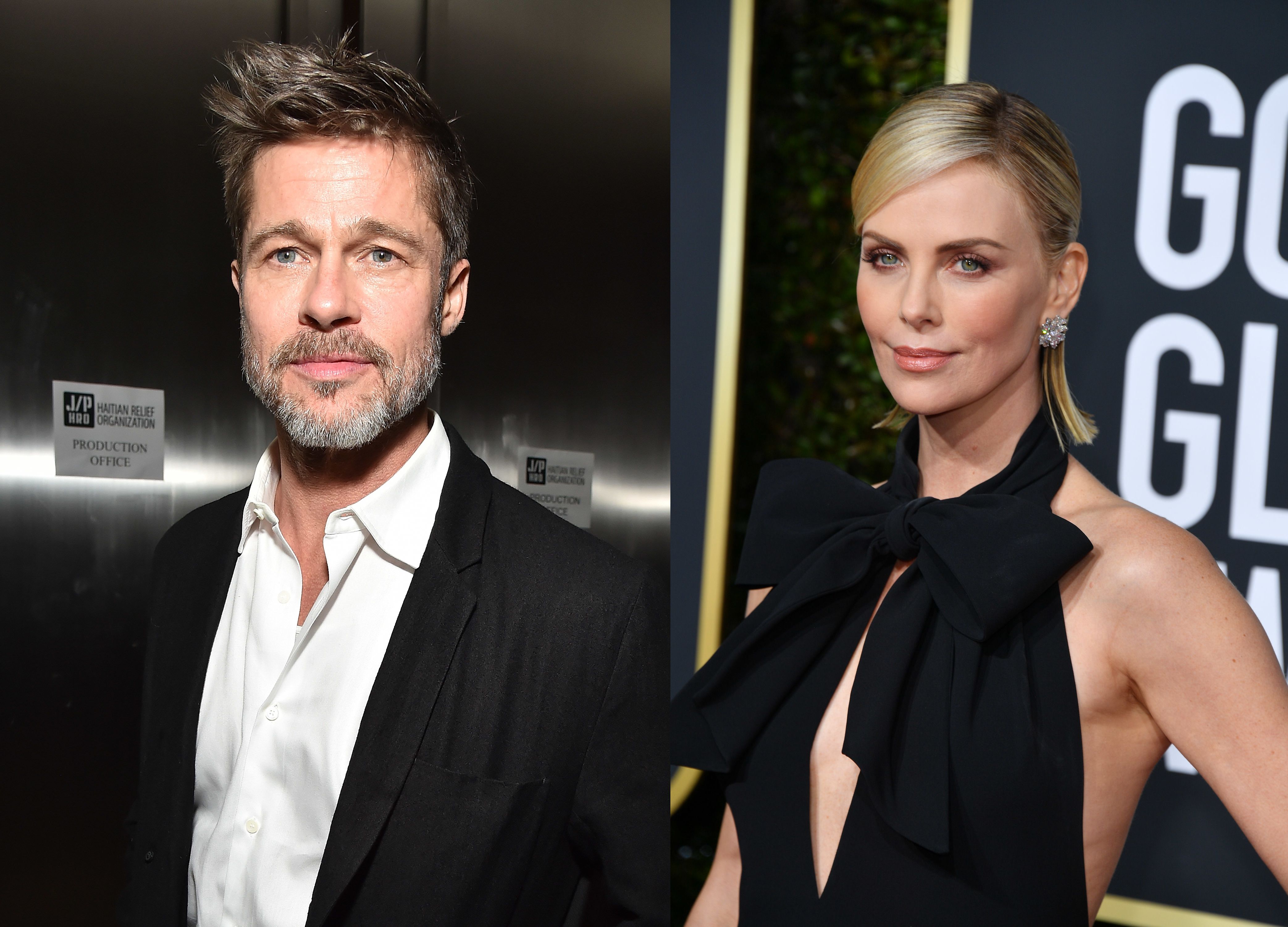 Brad Pitt Is Rumored To Be Dating Charlize Theron Brad Pitt Charlize Theron Relationship Details