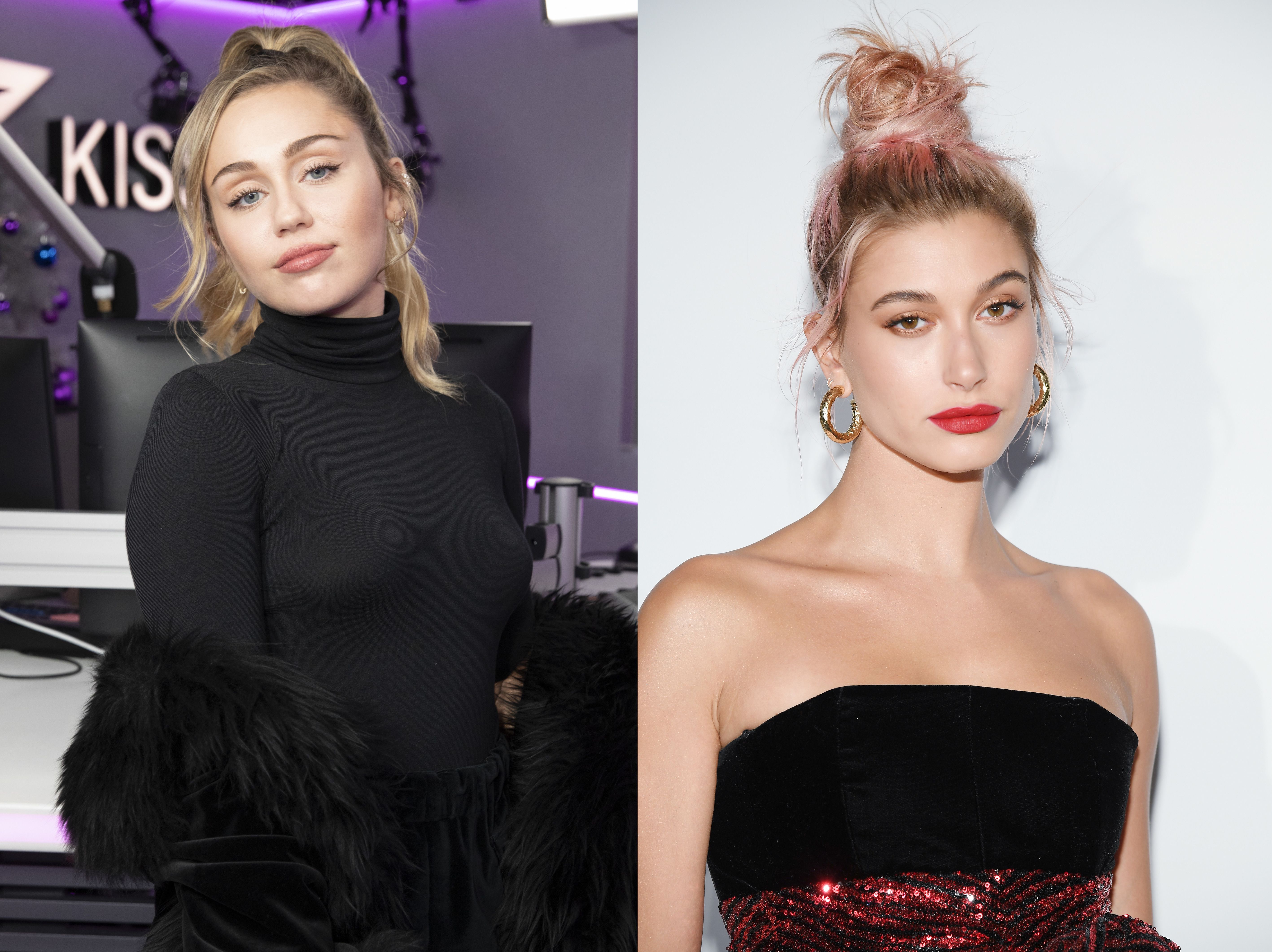 Watch Miley Cyrus Hailey Baldwin And Kendall Jenner On