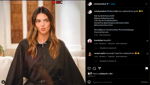 kaia gerber news photo summer 2023 new blonde haircut
