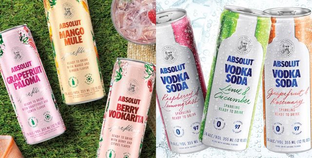 Absolut Is Selling Canned Vodka Drinks Just In Time For Summer