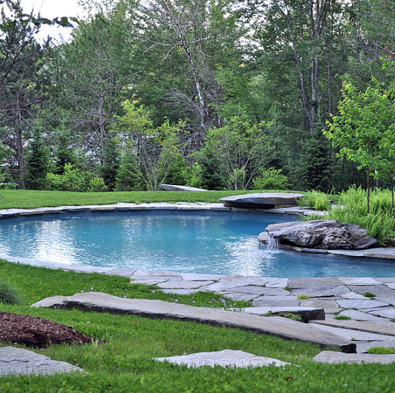 beautiful backyard swimming pools