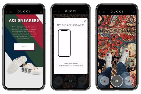 You Can On' Gucci's Signature Ace an App