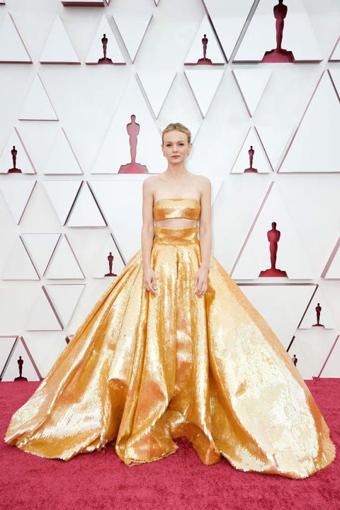 carey mulligan at the 2021 oscars