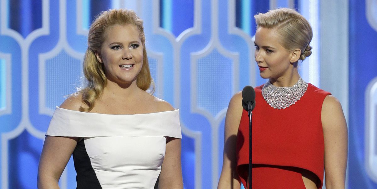 Jennifer Lawrence Shows Her Maternity Style Next to Amy Schumer