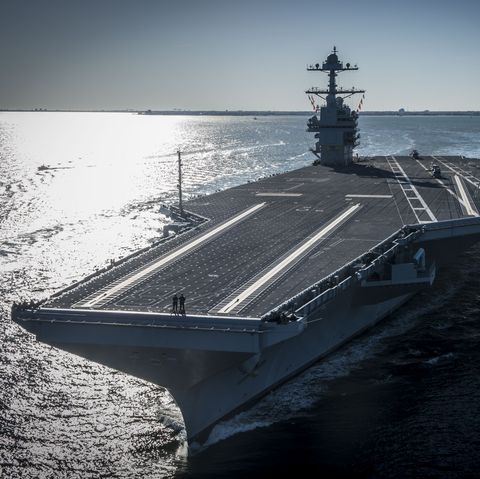 USS Gerald R. Ford Begins Builder's Sea Trials