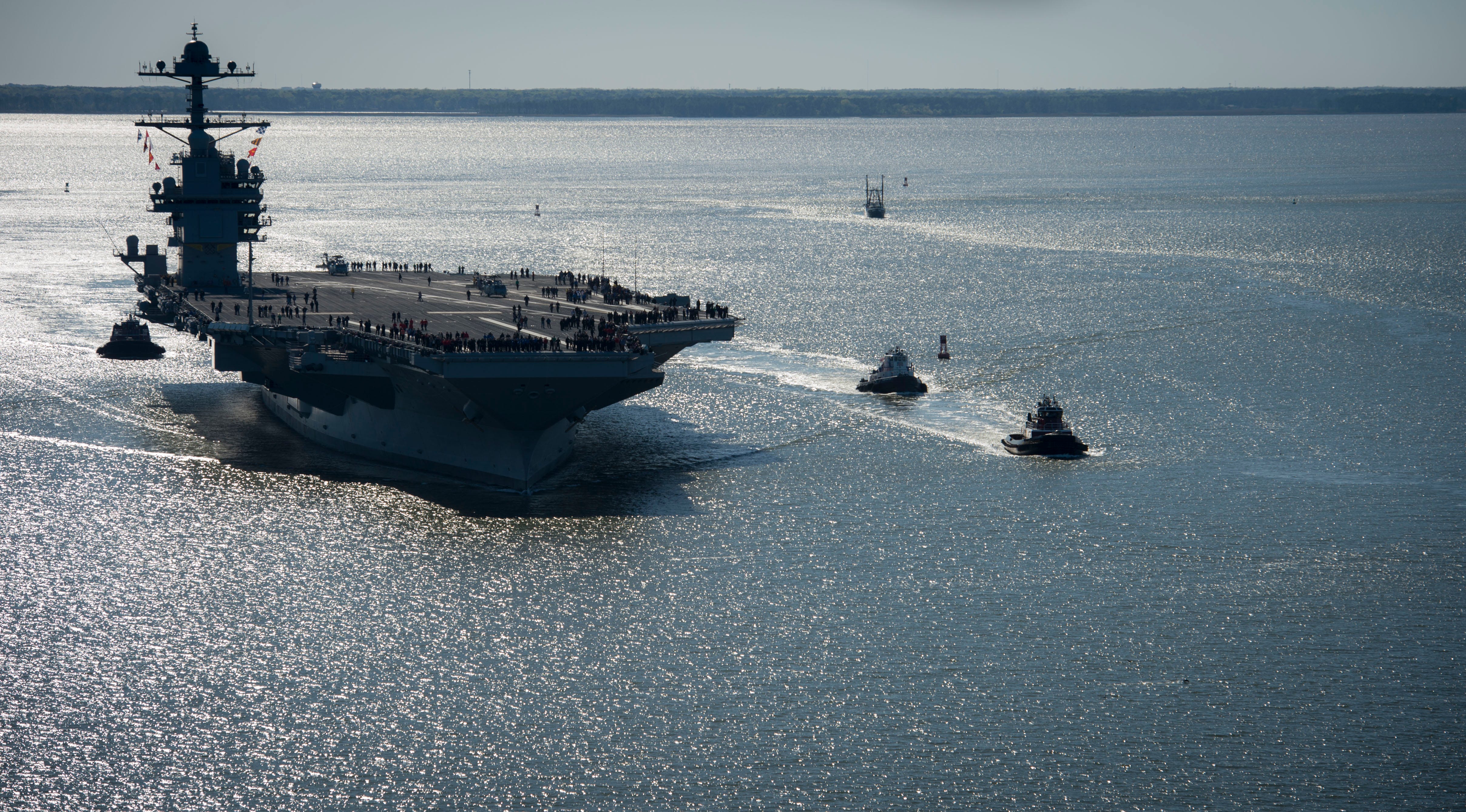 How the World's Greatest Aircraft Carrier Became a $13 Billion Fiasco