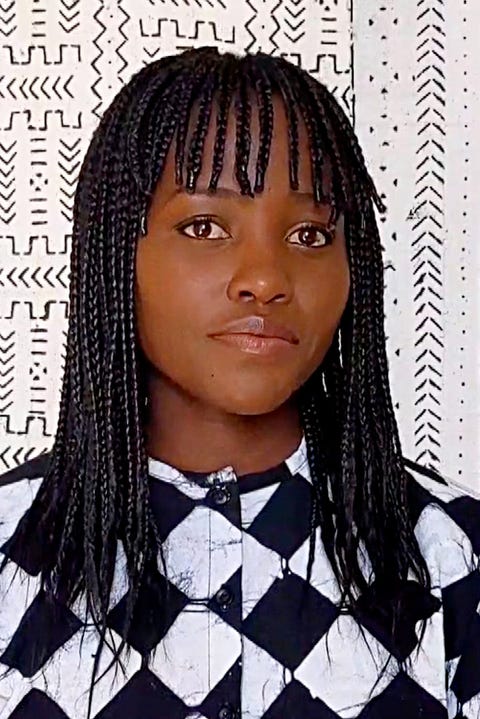 Franja Trançada - Lupita Nyong'o franja trançada lupita nyong'o
