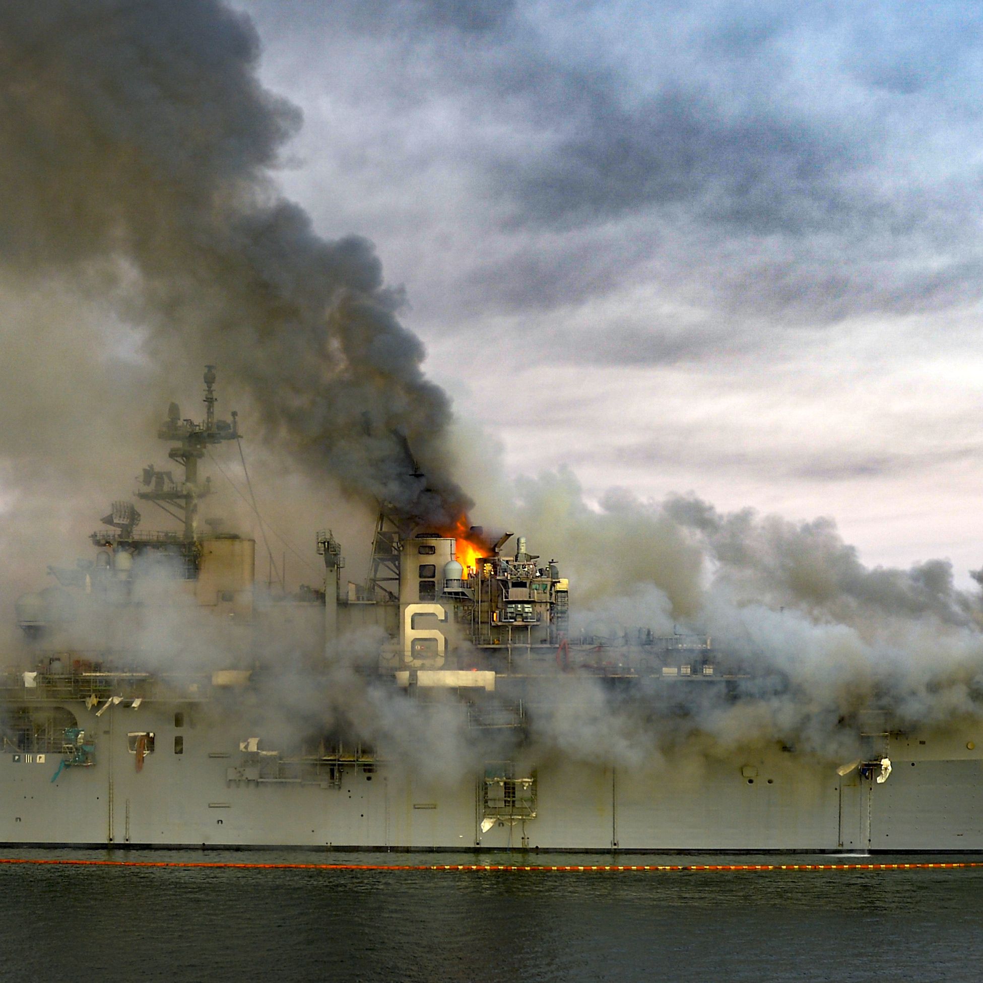 One Year Ago, the USS Bonhomme Richard Caught Fire. We Still Don't Know Why.