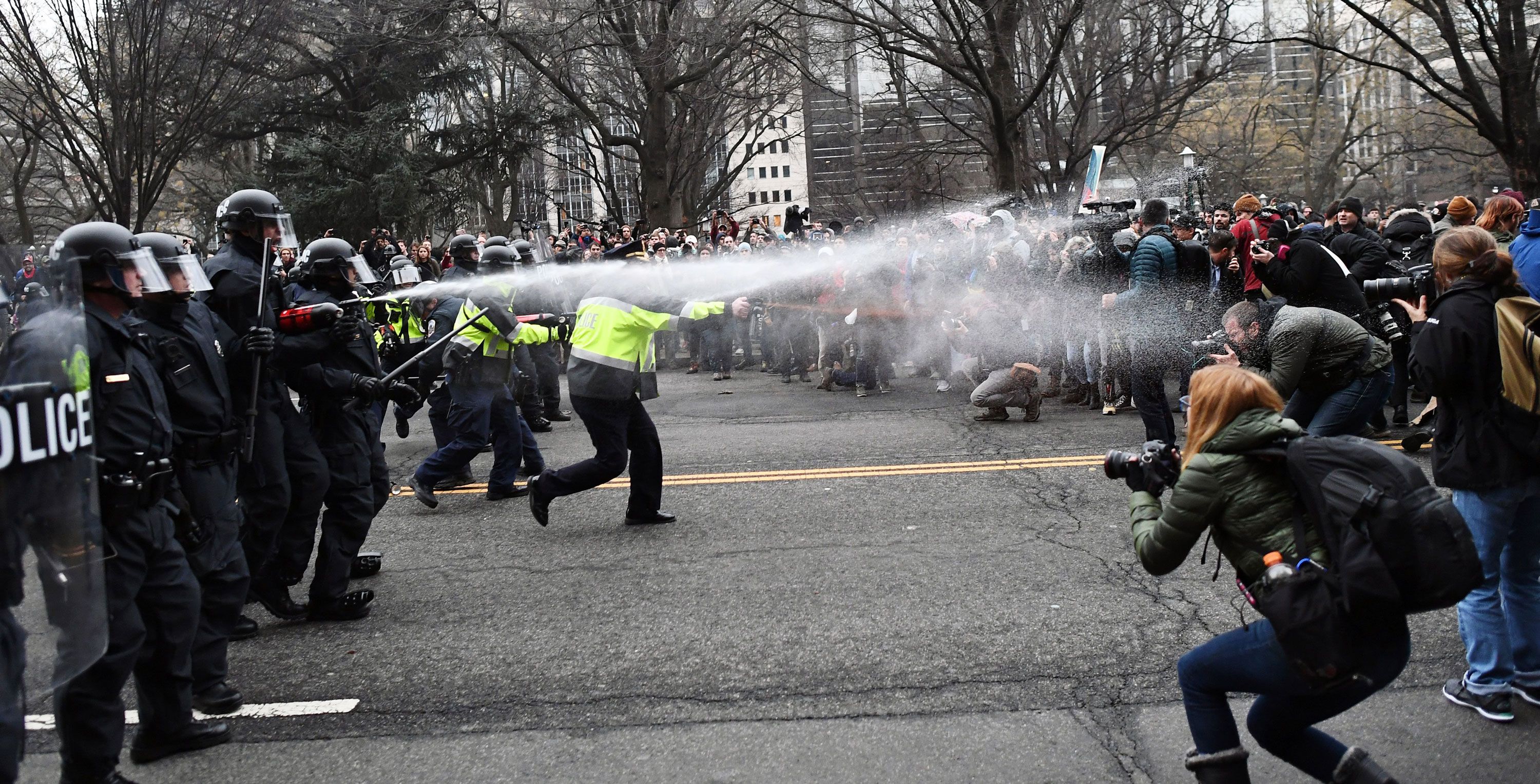 New Lawsuit Claims Police Molested People They Arrested On Inauguration Day People Say They Were Molested By Police At Anti Trump Protests