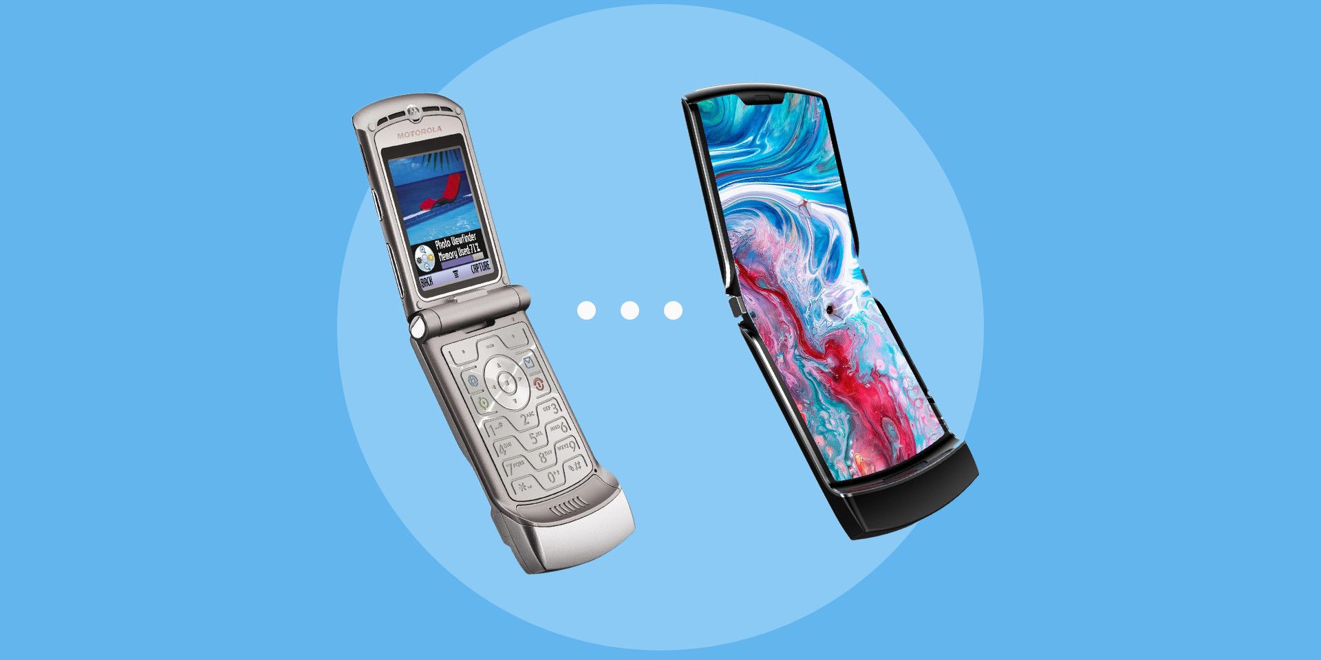 Motorola Razr Is Back In 19 With Folding Screen Retro Mode And Small Size