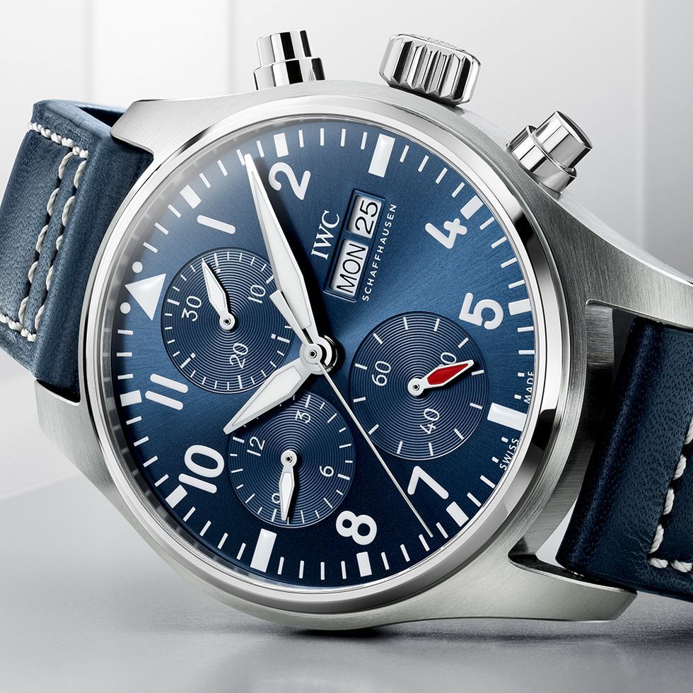 used iwc pilot chronograph