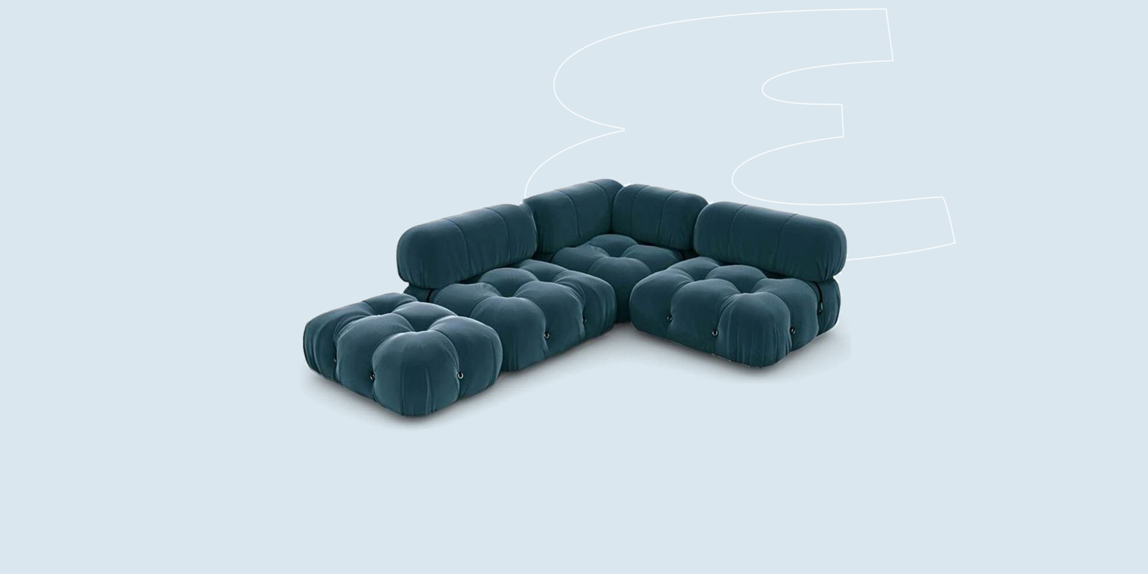 allmodern custom upholstery georgia reclining sofa