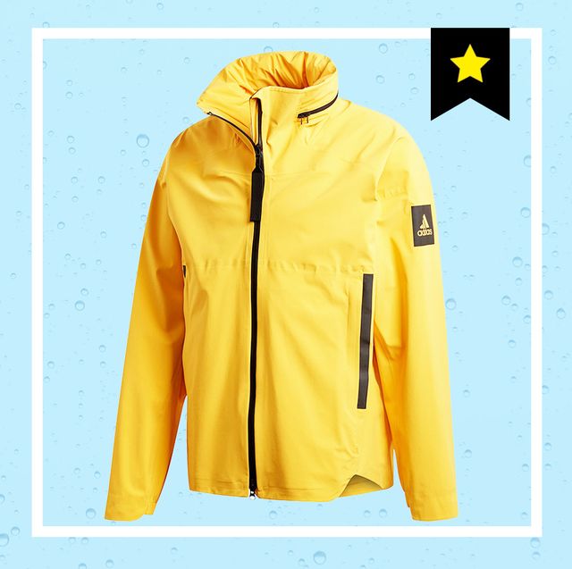 Clothing, Jacket, Outerwear, Sleeve, Hood, Yellow, Raincoat, Zipper, Windbreaker, Coat, 