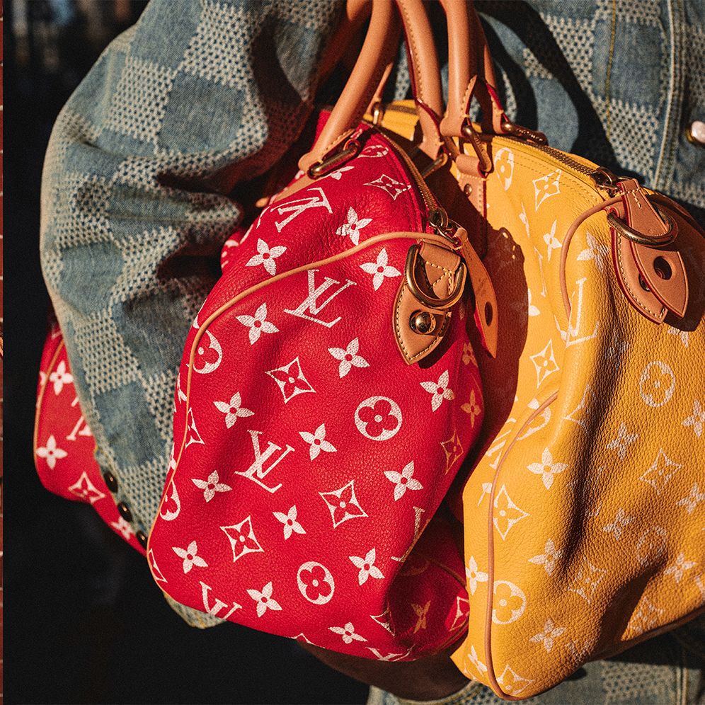 Pharrell's Bold Take on the Iconic Louis Vuitton Speedy Bag Has Finally Arrived