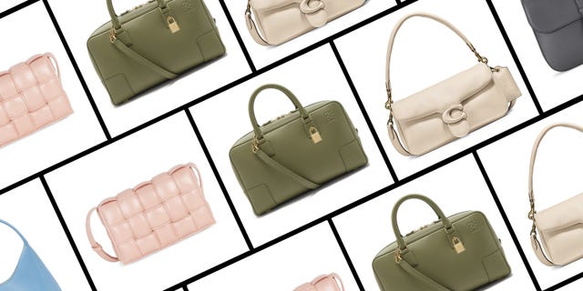 four designer bags selected by bazaar editors in a roundup of the best everyday bags