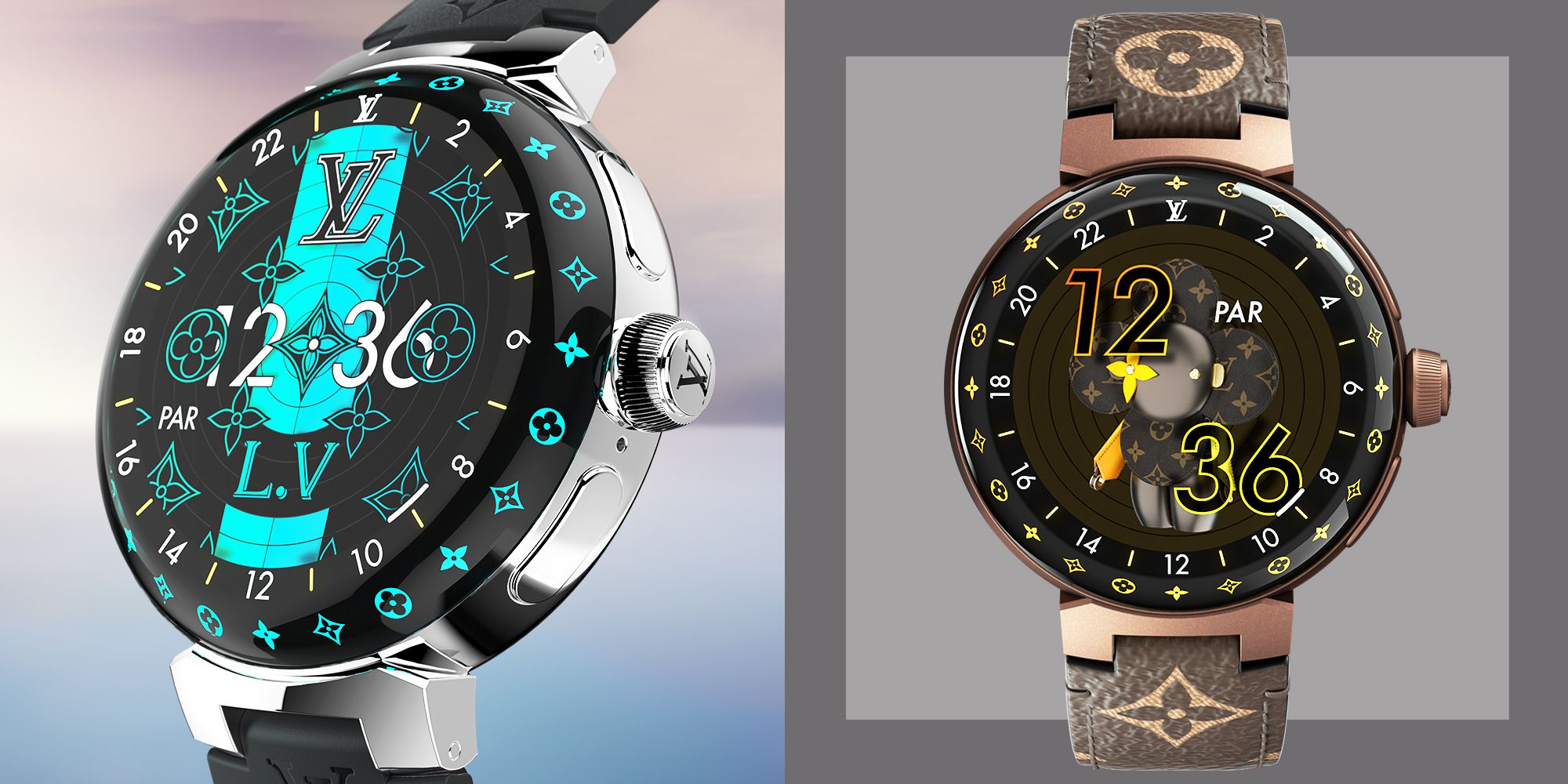 Louis Vuitton's new $3,500 smartwatch, Tambour Horizon Light Up